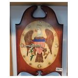 Eagle clock