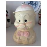 Plastic Piggy Cookie Jar   (kitchen)
