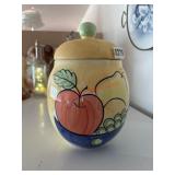 Fruit themed cookie Jar   (kitchen)