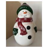 Snow man cookie jar   (kitchen)
