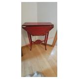 Folding Octogon Wood Table 18" X 18" X 24"