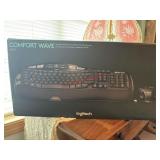 Logitech comfort wave key board with box missing