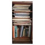 Vintage Music and books (living room)