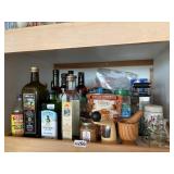 Contents of this pantry shelf   (kitchen)