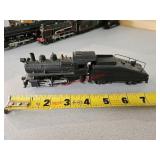Model locomotive with coal car, unpowered- train