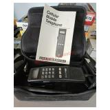 Vintage cellular phone- train room