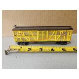 Die cast HO scale cattle car - train room
