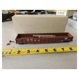 HO scale train car, needs repair- train room