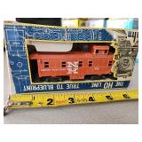 Vintage HO scale caboose with original box -