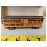 HO scale boxcar- train room