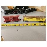 HO scale train cars - train room