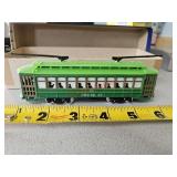 HO scale Desire St. trolley car - train room