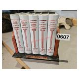 Recipe card holders - train room