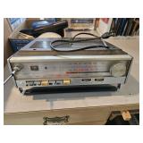 Vintage radio/cassette player - train room