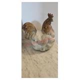 Ceramic Rooster (entryway hall)