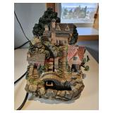 Small water feature- train room- pump works