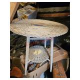 Wicker table