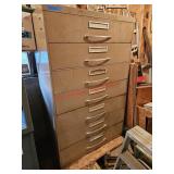 Pattern cabinet with contents, BRING HELP TO,