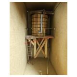 Hand crafted water tower for HO scale town - off