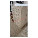 Painted Wood Dresser (master closet) 27 X 15 X 44