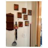 Decor on this wall Cook Book Shelf Lot (pantry)