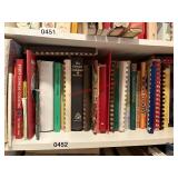 Cook Book Shelf Lot (pantry)