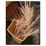 Crafting wood - under house