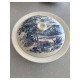 Lidded Wedgwood Dish  (kitchen)