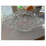 Large cut glass Vase  (kitchen))