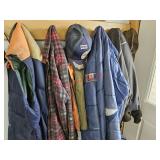 Coats and more- train room