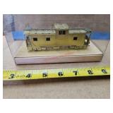HO scale caboose- train room