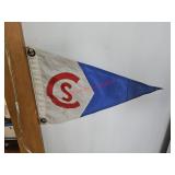 Boating flag - train room