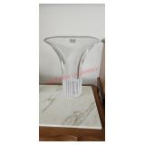 11" Mikasa Crystal Vase (living room)