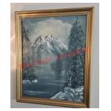Framed Painting 18" X 22" (living room)