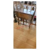 Drop Leaf Side Table (entryway hall)