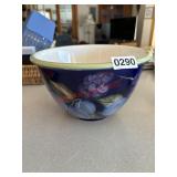 Larger floral serving bowl  (kitchen)