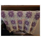 Vintage doilie style bed spread - downstairs hall