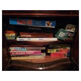 Games in this cupboard- downstairs hall closet