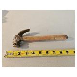 Brass goat hammer- train room