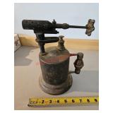 Vintage blowtorch- train room