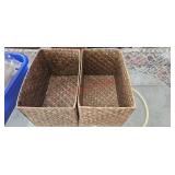 Two storage containers (living room)