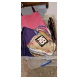 Clutches and Travel bags (master closet)