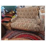 Vintage love seat - downstairs living room