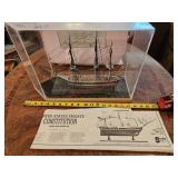 Model ship - downstairs living room