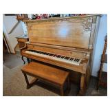 Bradley and Sons piano - downstairs living room