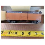 HO scale boxcar- train room