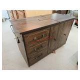 Sewing table, MUST PICKUP AFTER 1PM, DRAWER