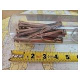 Copper nails - train room