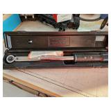 Craftsman torque wrench, 3/8 drive - train room