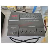APC battery backup plus surge protection- train